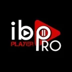 Logo de l'application IBO Player Pro, compatible avec l'abonnement IPTV