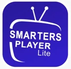 Logo de l'application Smarters Player Lite, compatible avec l'abonnement IPTV