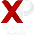 Logo de l'application XCIPTV Player, compatible avec l'abonnement IPTV