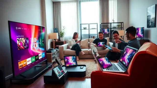 Illustration de l'article : Abonnement IPTV France : combien d’écrans choisir pour toute la famille ?